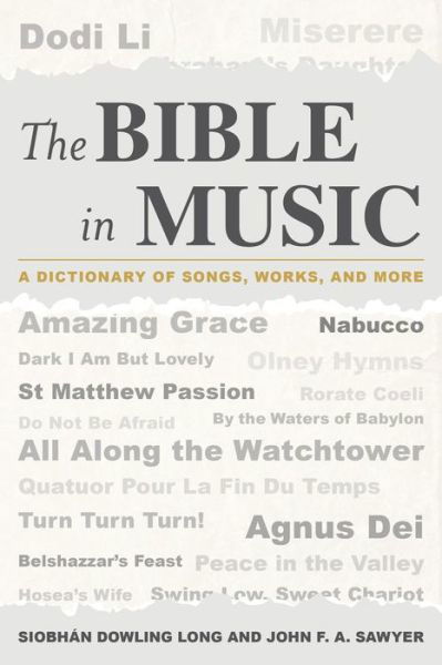 The Bible in Music: A Dictionary of Songs, Works, and More - Siobhan Dowling Long - Książki - Rowman & Littlefield - 9780810884519 - 3 września 2015