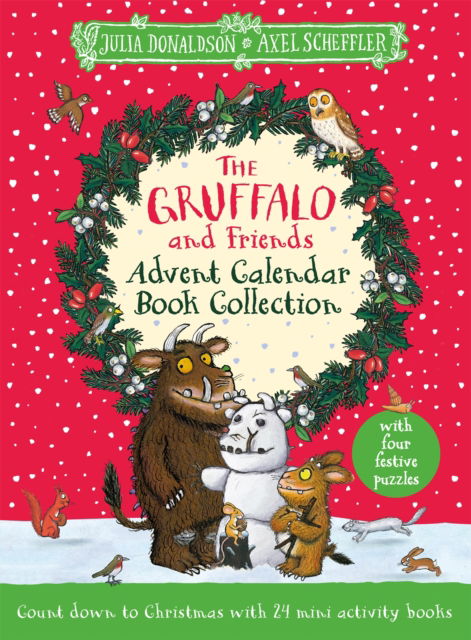 Cover for Julia Donaldson · The Gruffalo and Friends Advent Calendar Book Collection (Innbunden bok) (2025)