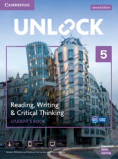 Cover for Jessica Williams · Unlock Level 5 Reading, Writing, &amp; Critical Thinking Student's Book, Mob App and Online Workbook w/ Downloadable Video - Unlock (Buch) [2 Revised edition] (2018)