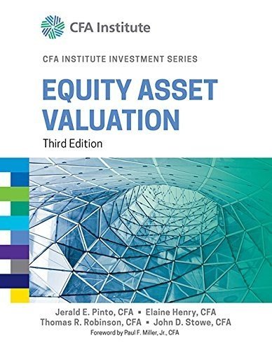 Equity Asset Valuation - CFA Institute - Boeken - John Wiley & Sons Inc - 9781119850519 - 8 december 2024