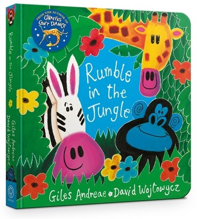 Cover for Giles Andreae · Rumble in the Jungle Board Book (Kartongbok) (2017)