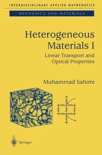 Cover for Muhammad Sahimi · Heterogeneous Materials I: Linear Transport and Optical Properties - Interdisciplinary Applied Mathematics (Paperback Book) [Softcover reprint of the original 1st ed. 2003 edition] (2013)