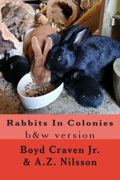 Cover for Boyd Craven Jr · Rabbits in Colonies: Grayscale (Paperback Book) (2013)