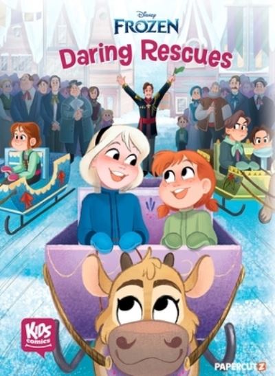 Cover for The Disney Comics Group · Frozen: Daring Rescues (Gebundenes Buch) (2024)