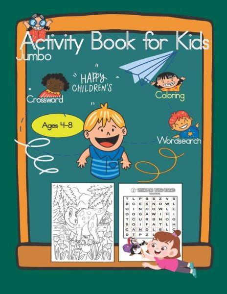 Cover for Penjoy Publishers · Activity Book For kids (Paperback Book) (2019)