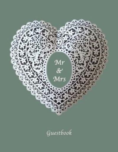 Cover for Suzanne's Dezigns · Mr &amp; Mrs Guestbook (Paperback Book) (2018)