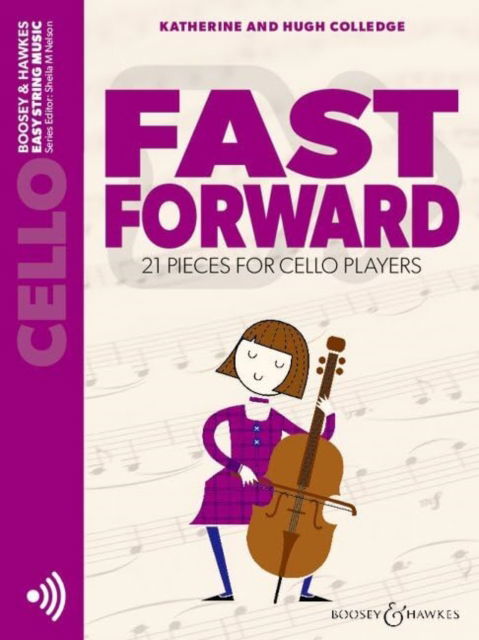 Cover for Fast Forward: 21 Pieces for Cello Players (Book) (2023)