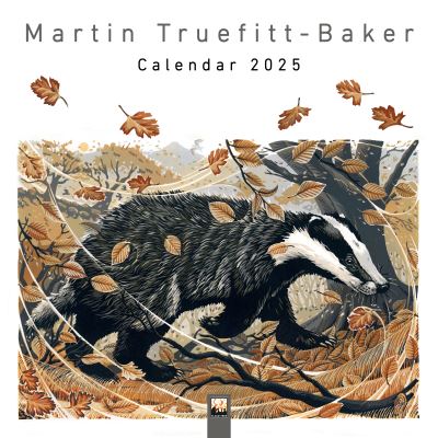 Martin Truefitt-Baker Wall Calendar 2025 (Art Calendar) -  - Merchandise - Flame Tree Publishing - 9781835620519 - June 18, 2024