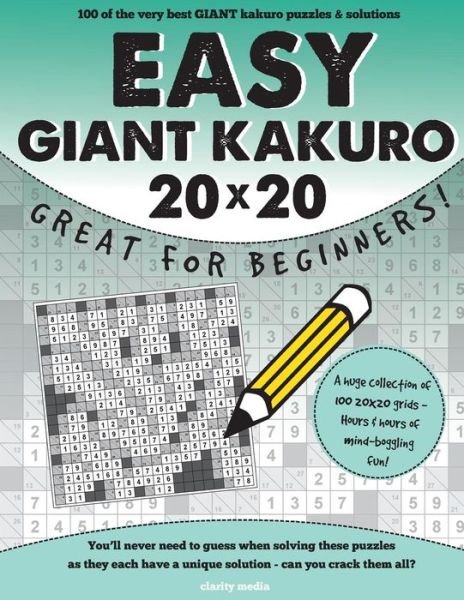 Cover for Clarity Media · Easy Giant Kakuro (Paperback Book) (2017)