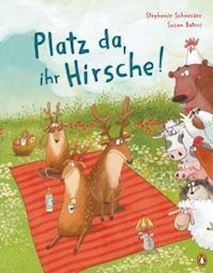 Cover for Stephanie Schneider · Platz da, ihr Hirsche! (Hardcover bog) (2022)