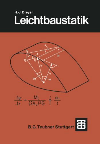 Cover for Hans-joachim Dreyer · Leichtbaustatik (Paperback Book) [German, 1982 edition] (1982)