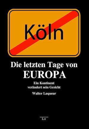 Cover for Laqueur · Die letzten Tage von Europa (Book)