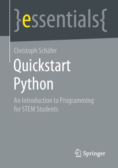 Cover for Schäfer · Quickstart Python (Book) (2021)