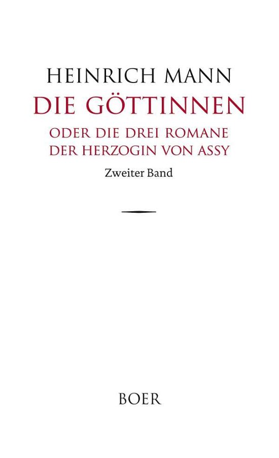 Cover for Mann · Die Göttinnen Band 2 (N/A)