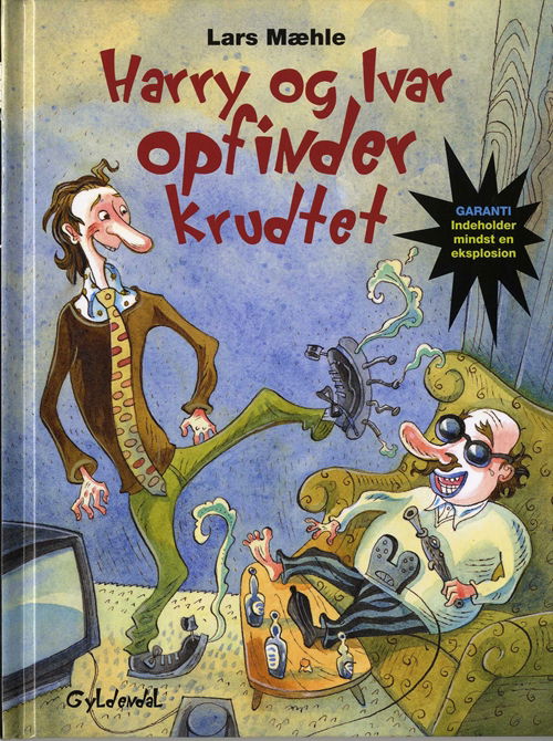 Cover for Lars Mæhle · Harry og Ivar opfinder krudtet (Indbundet Bog) [1. udgave] (2008)