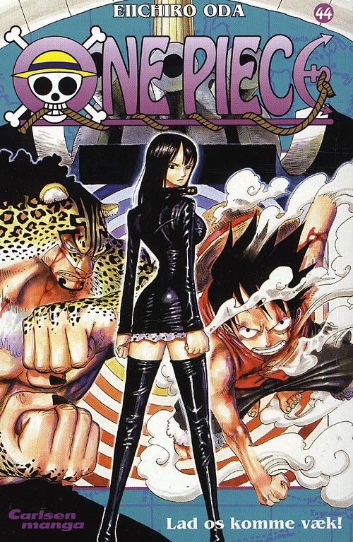 Cover for Eiichiro Oda · One Piece, 44: One Piece 44: Lad os komme væk! (Paperback Bog) [1. udgave] (2009)