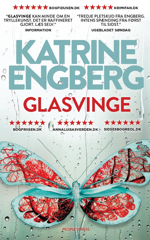 Cover for Katrine Engberg · Kørner &amp; Werner: Glasvinge (Paperback Bog) [3. udgave] (2019)