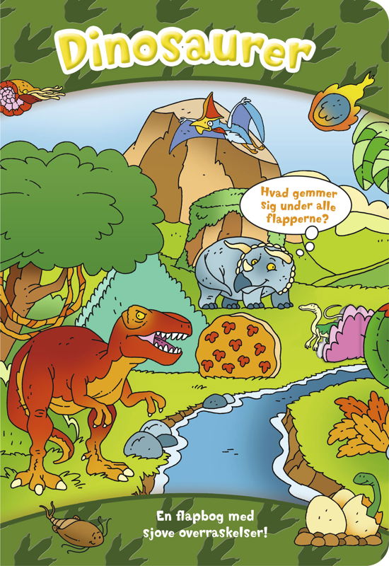 Den store flapbog: Dinosaurer -  - Books - Forlaget Bolden - 9788772052519 - August 1, 2019