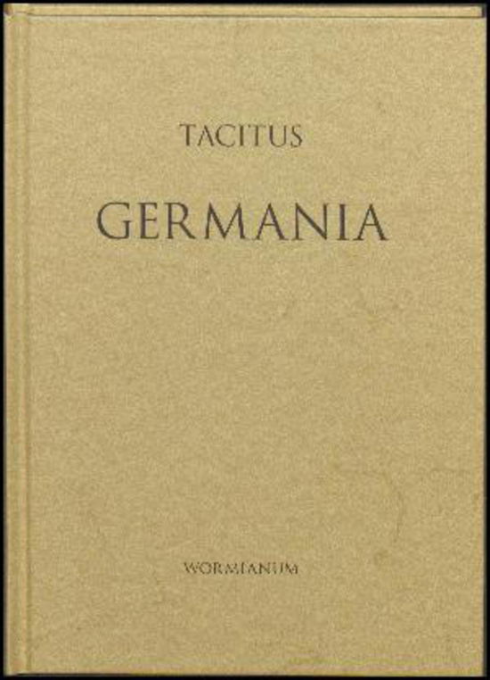 Cover for Tacitus · Germania (Bound Book) [1er édition] (2016)