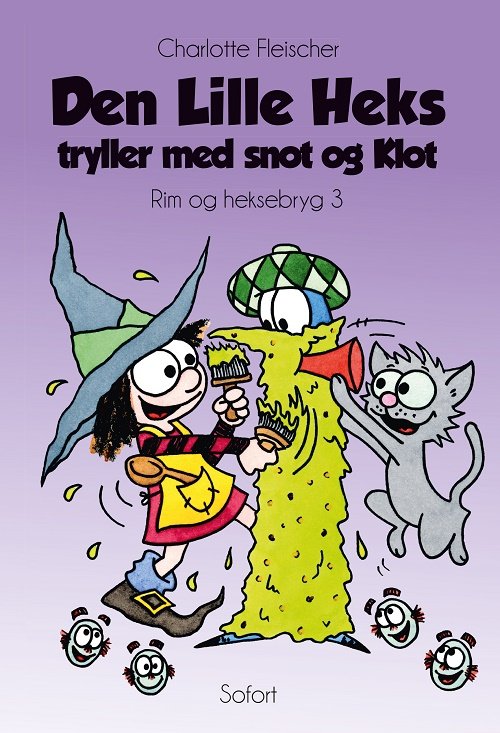 Cover for Charlotte Fleischer · Den Lille Heks tryller med snot og Klot (Bound Book) [1º edição] (2020)