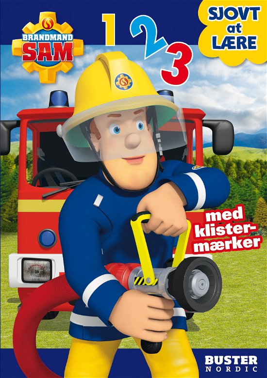 Cover for Brandmand Sam: Brandmand Sam: Sjovt at lære 123 (Taschenbuch) [1. Ausgabe] (2018)