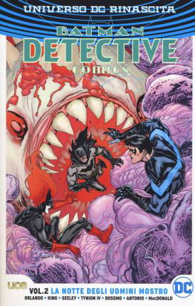 Cover for Batman · Detective Comics #02 La Nascita Degli Uomini Mostro (Bok)