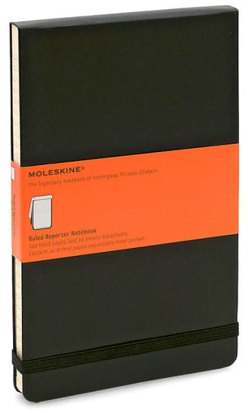 Large Reporter Ruled Notebook Black - Moleskine Classic - Moleskine - Books - Moleskine srl - 9788883705519 - February 1, 2005