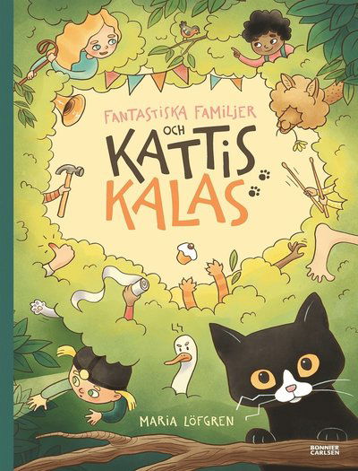 Cover for Maria Löfgren · Fantastiska familjer och Kattis kalas (PDF) (2021)