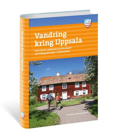 Cover for Gunnika Isaksson-Lutteman · Vandring kring Uppsala (Paperback Book) (2020)