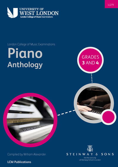 Cover for London College of Music Examinations · London College of Music Piano Anthology Grades 3 &amp; 4 (Paperback Book) (2019)