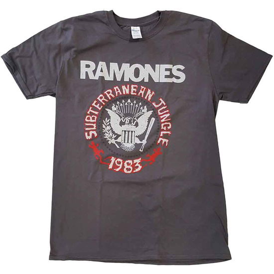 Cover for Ramones · Ramones Unisex T-Shirt: Subterranean Jungle (T-shirt)