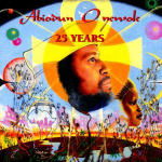 Cover for Abiodun Oyewole  · 25 Years (CD)