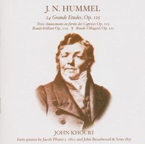 Cover for Hummel · 24 Grandes Etudes Op.125 (CD) (2009)