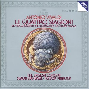 Cover for Pinnock Trevor / English Conce · Vivaldi: the Four Seasons (CD) (2001)