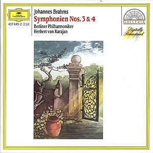 Brahms: Symp. N. 3 & 4 - Karajan Herbert Von / Berlin P - Musikk - POL - 0028943764520 - 21. desember 2001