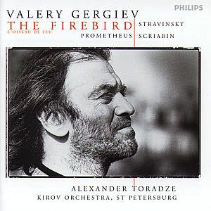Cover for Stravinsky / Scriabin / Toradze / Gergiev / Kirov · Firebird Suite / Prometheus (CD) (1998)