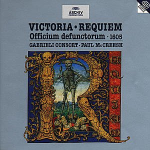 Victoria: Requiem - Mccreesh P. / Gabrieli Consort - Música - POL - 0028944709520 - 21 de novembro de 2002