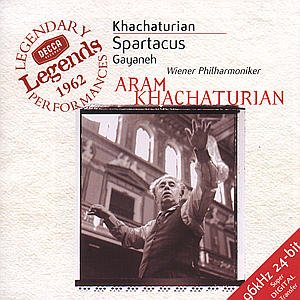 Khachaturian: Spartacus / Gayaneh - Aram Khachaturian & Wiener Philharmoniker - Musikk - DECCA - 0028946031520 - 25. januar 2000