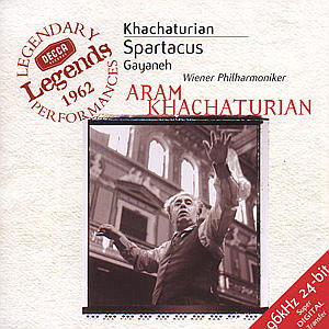 Khachaturian: Spartacus / Gayaneh - Aram Khachaturian & Wiener Philharmoniker - Musiikki - DECCA - 0028946031520 - tiistai 25. tammikuuta 2000