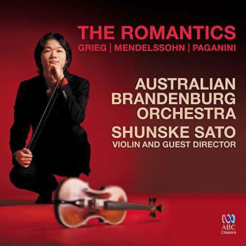 Cover for Australian Brandenburg Orchestra · Romantics: Grieg / Mendelssohn / Paganini (CD) (2017)