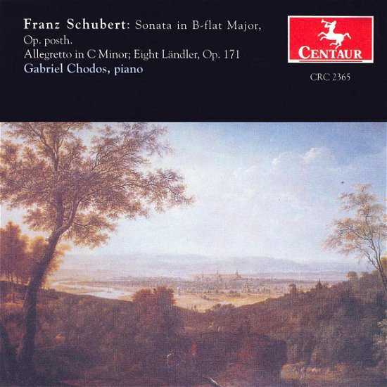 Sonata B Flt Posth / Allegretto C / 8 Landler - Schubert / Chodos - Musik - Centaur - 0044747236520 - 12. august 2000