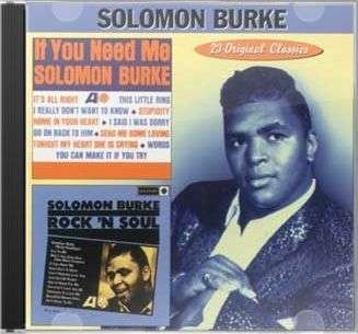 Cover for Solomon Burke · If You Need Me / Rock N Soul (CD) (1998)