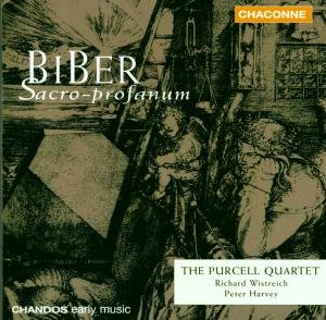 Cover for Biber / Purcell Quartet / Wistreich / Harvey · Sacro-profanum (CD) (1997)
