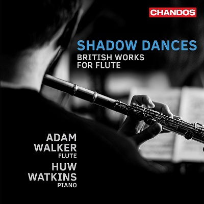 Cover for Adam Walker · Shadow Dances - British Works for Flute (CD) (2023)