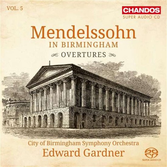 Cover for F. Mendelssohn-Bartholdy · Mendelssohn in Birmingham (CD) (2019)