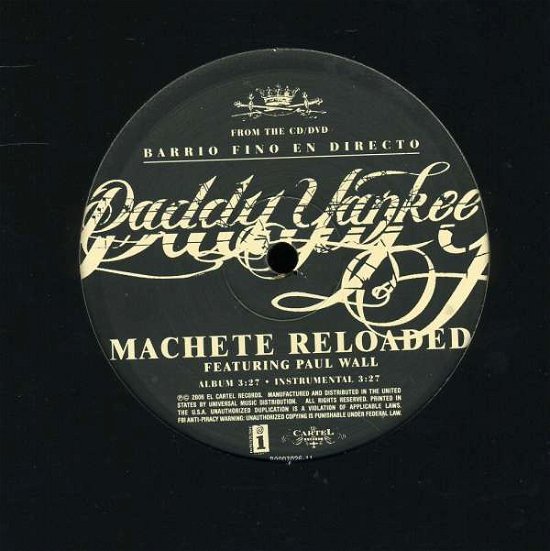 Cover for Daddy Yankee · Gangsta Zone (12&quot;) (2006)