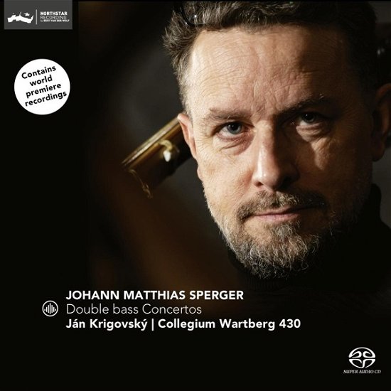 Cover for Jan Krigovsky / Collegium Wartberg 430 · Johann Matthias Sperger: Double Bass Concertos (CD) (2022)