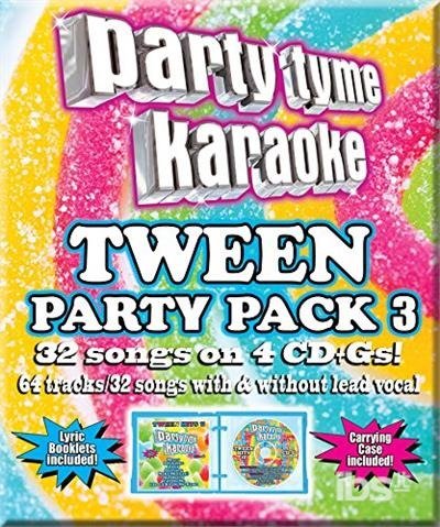 Sybersound Tween Pack 3 - Party Tyme Karaoke: Tween Party Pack 3 / Various - Musik - KARAOKE - 0610017448520 - 20. oktober 2017