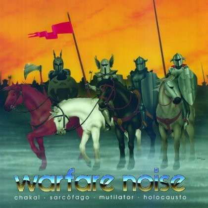 Cover for Various Artists (Chakal, Mutilator, Sarcofago, Holocausto) · Warfare Noise (CD) [Digipak] (2014)
