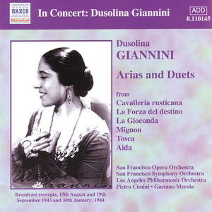 Cover for V. Giannini · Arias &amp; Duets (CD) (2007)